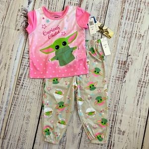 NEW! The Mandalorian Baby Grogu 2 Piece Pajamas 2T